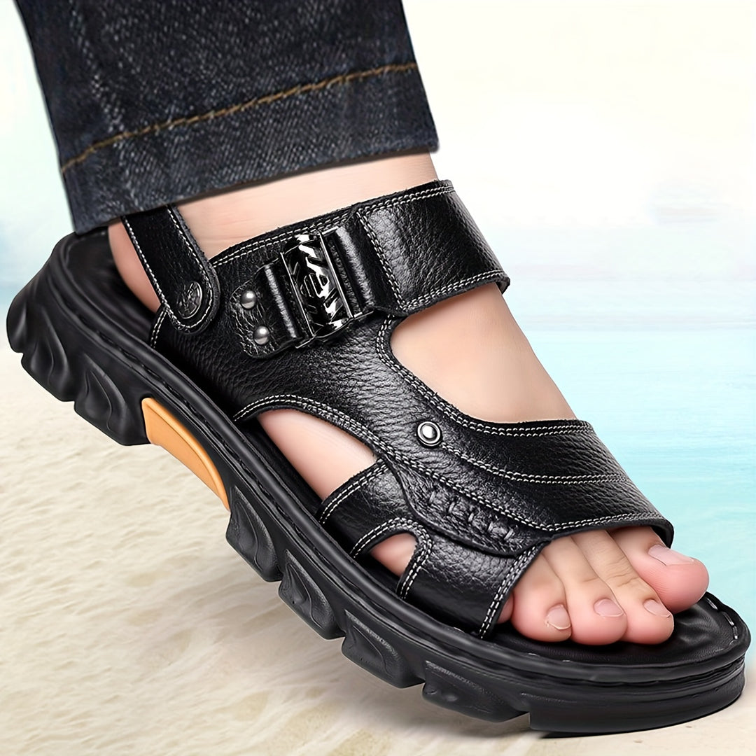 Brecken | Men's Fisherman Cut-Out Outdoor Sandal