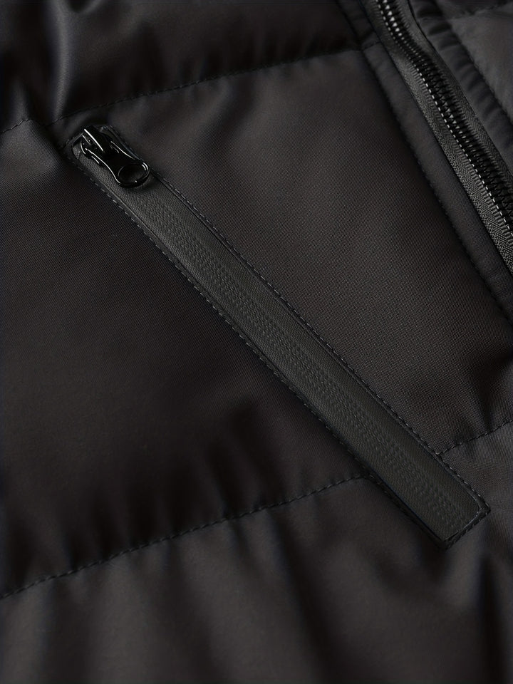 Callum | Quilted Hooded Puffer Jacket