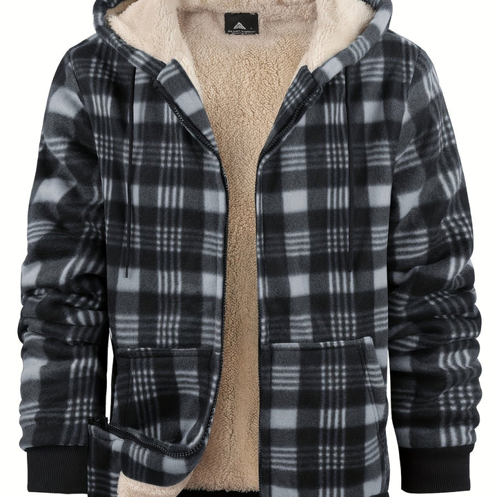 Graham | Cozy Hooded Zip Jacket