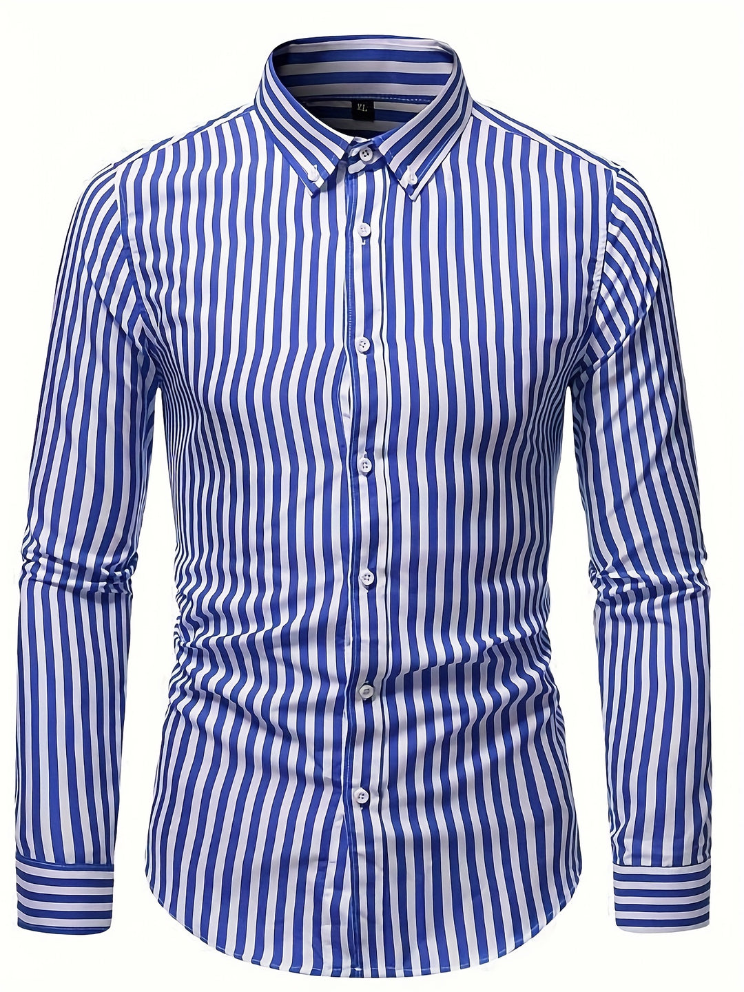 Roland | Men's British Stripe Long Sleeve Shirt
