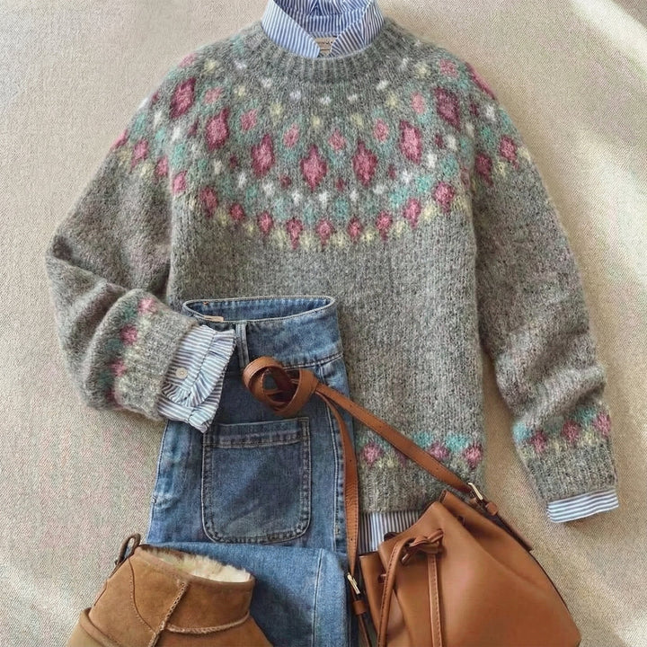 Nova | Nordic Patterned Sweater