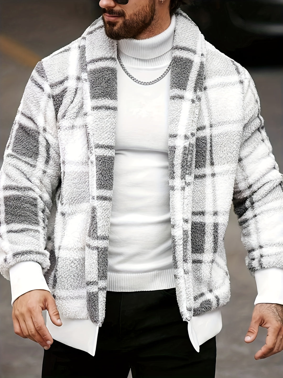 Callahan | Cozy Checked Jacket