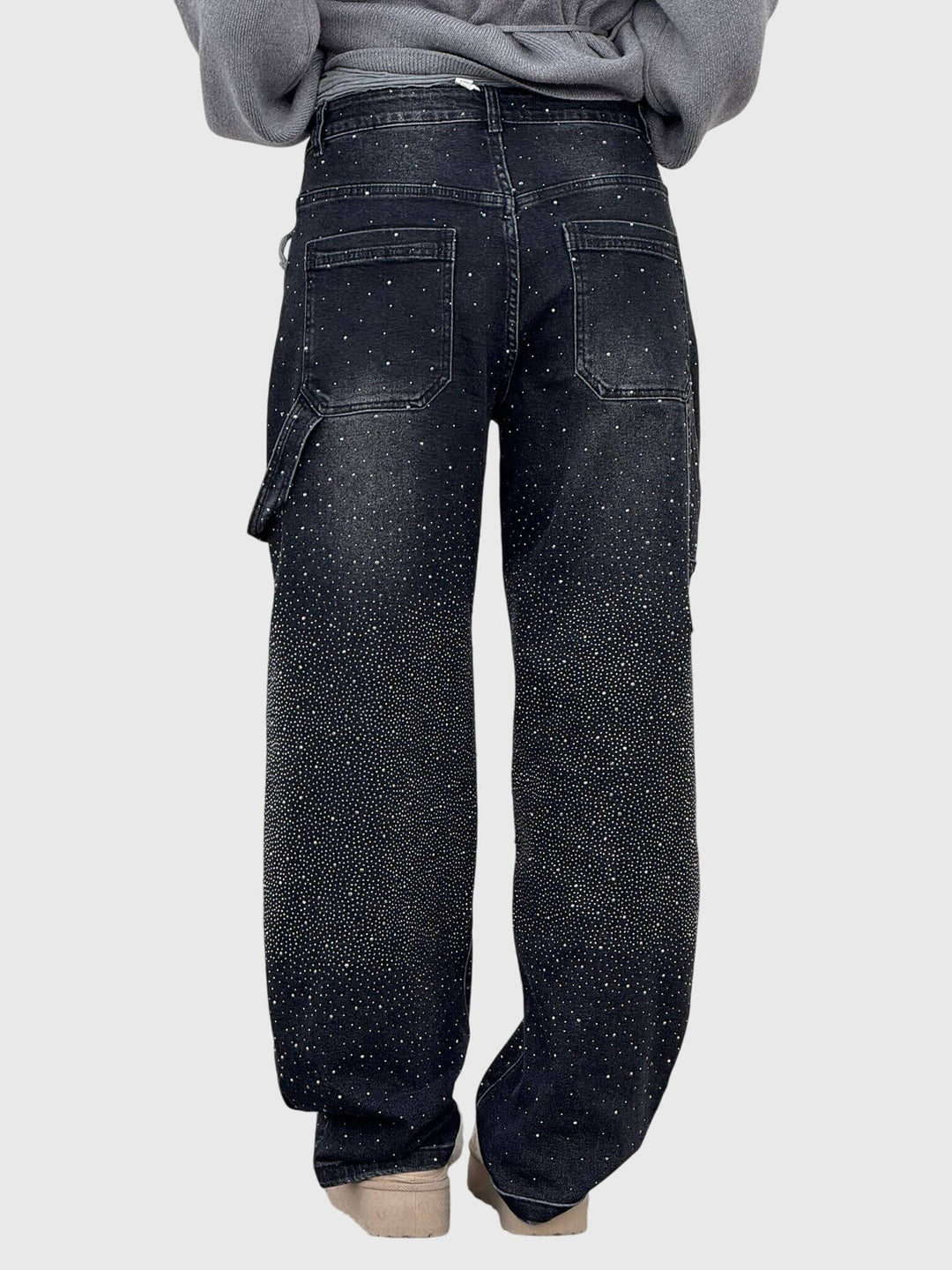 Camryn | Sparkle Wide-Leg Pants