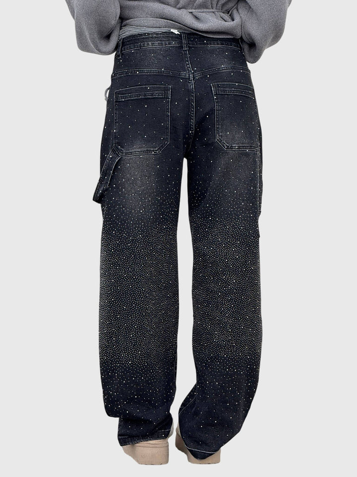 Camryn | Sparkle Wide-Leg Pants