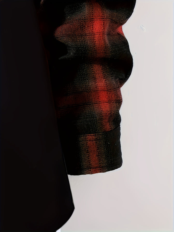 Callum | Contrast-Panel Pocket Shirt