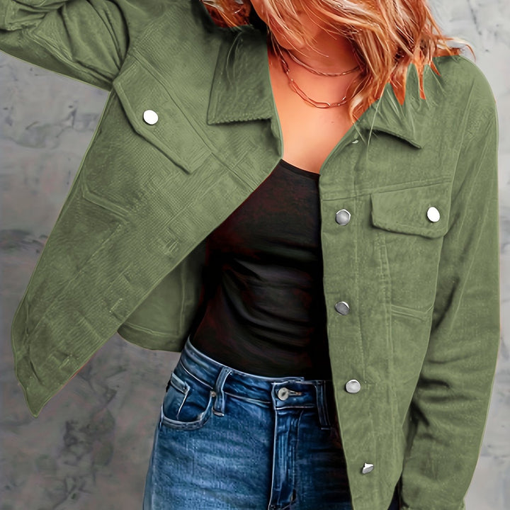 Rachel | Relaxed Button-Front Jacket
