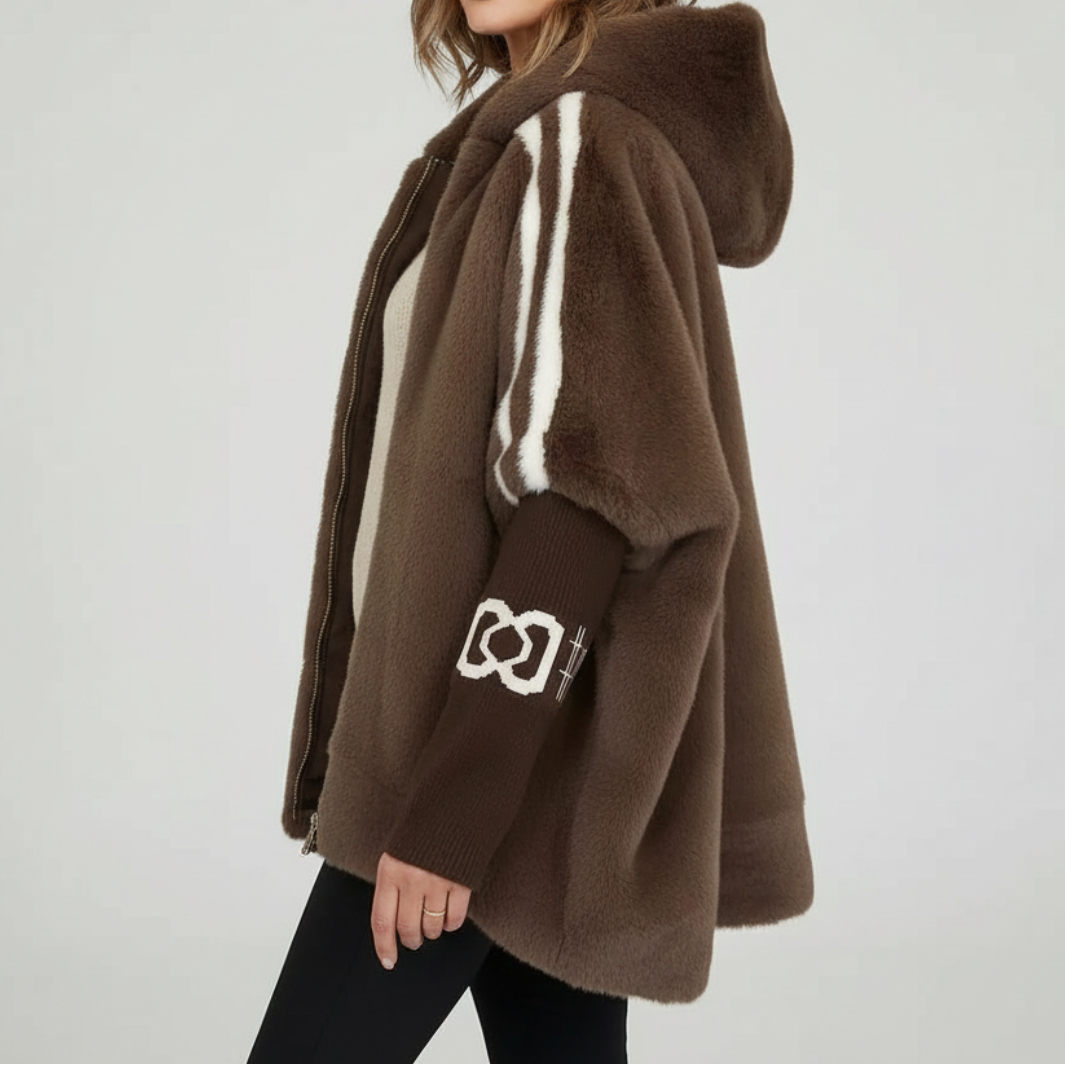 Meredith | Plush Hooded Jacket