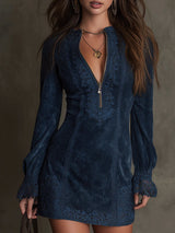Camellia | Refined Lace-Trimmed Dress
