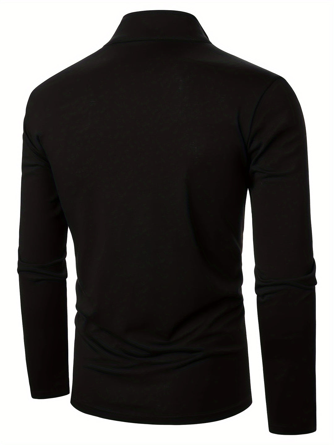 Spencer | Color-Block Quarter-Zip Polo Shirt