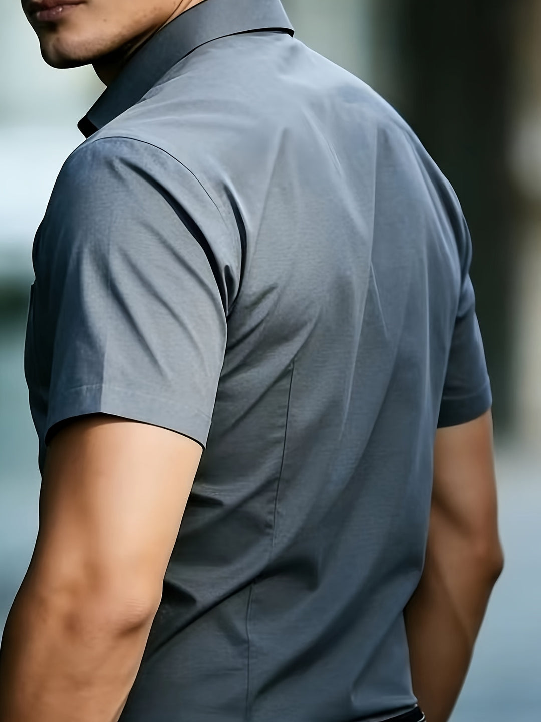 Matthew | Men's Business Casual Short Sleeve Shirt