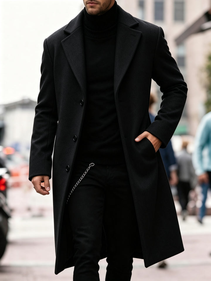 Callahan | Refined Longline Overcoat