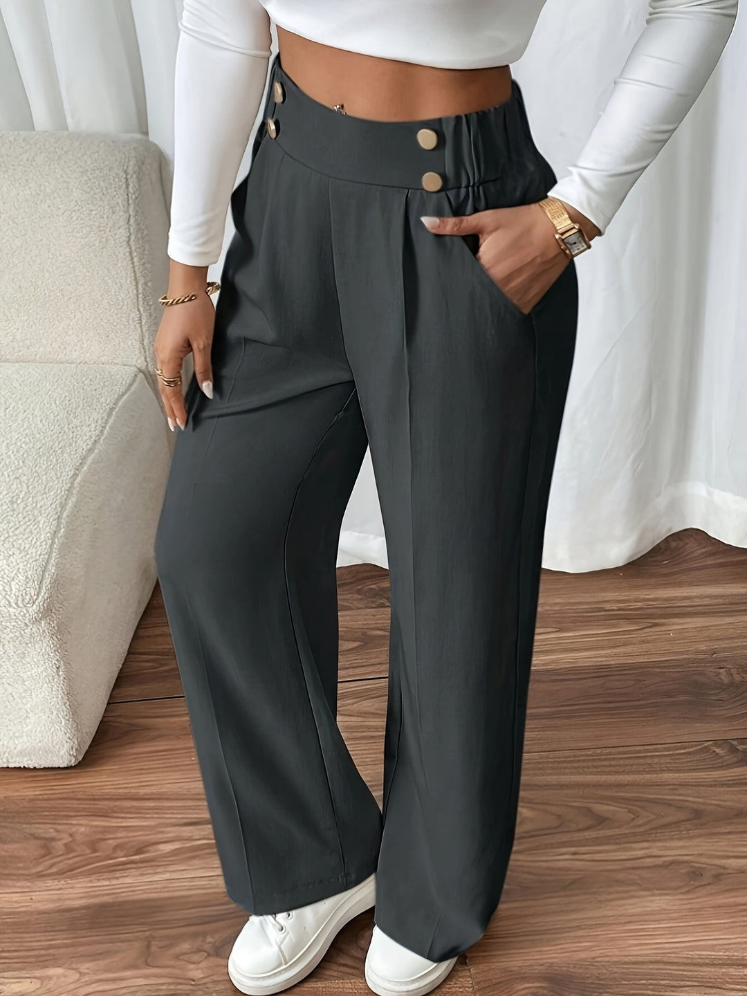 Florence | Tailored Straight-Leg Trousers