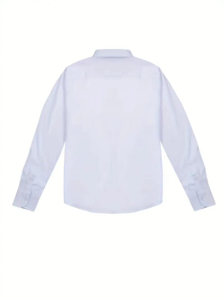 Rowland | Refined Contrast-Trim Button-Up Shirt