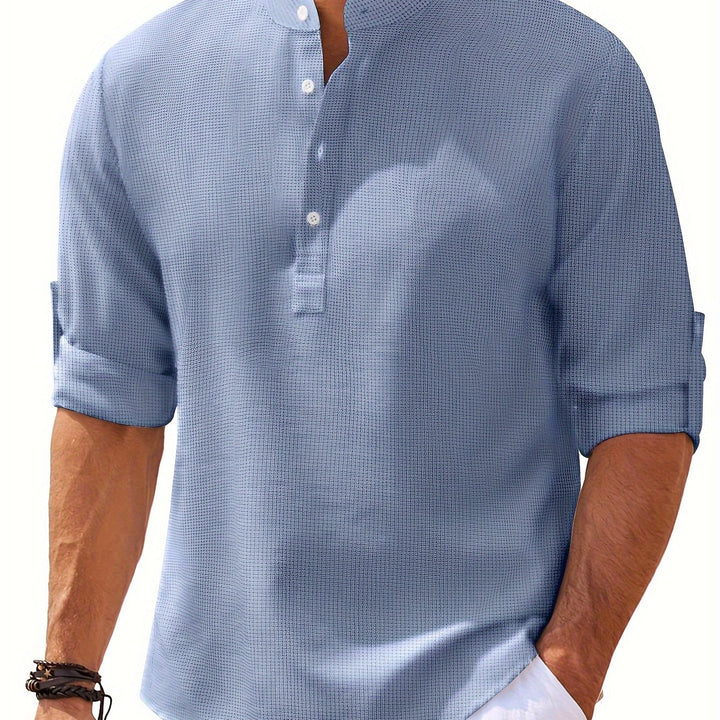 Winslow | Men's Stand-Collar Long Sleeve Shirt