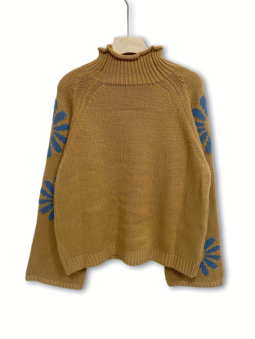 Esme | Floral High-Neck Sweater