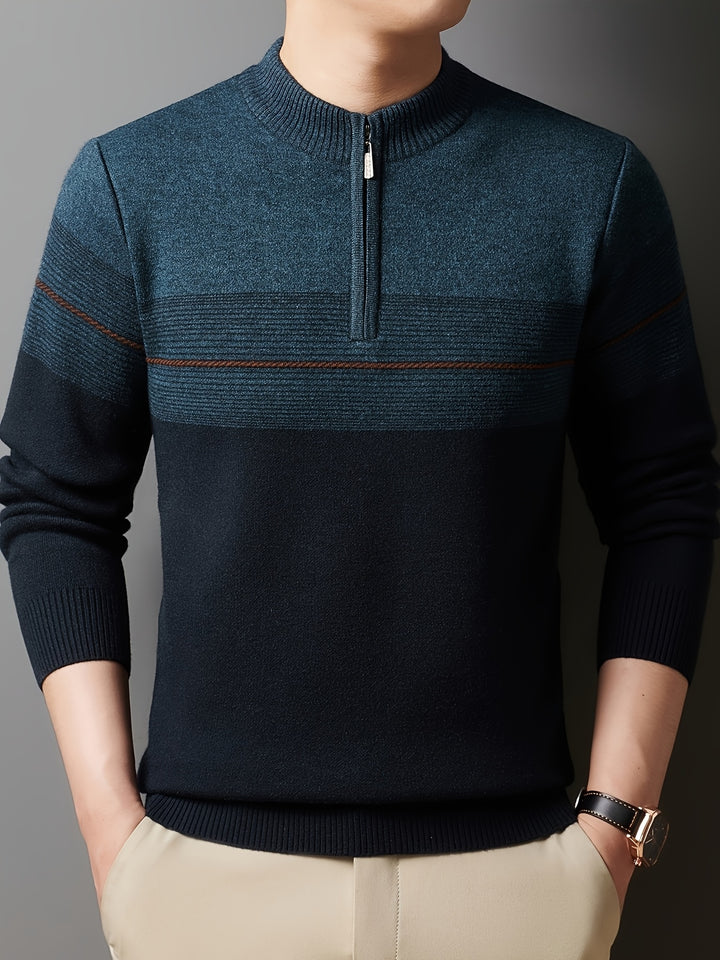 Barrett | Refined Quarter-Zip Sweater
