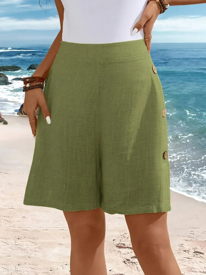 Sonia | Comfortable Shorts With Buttons