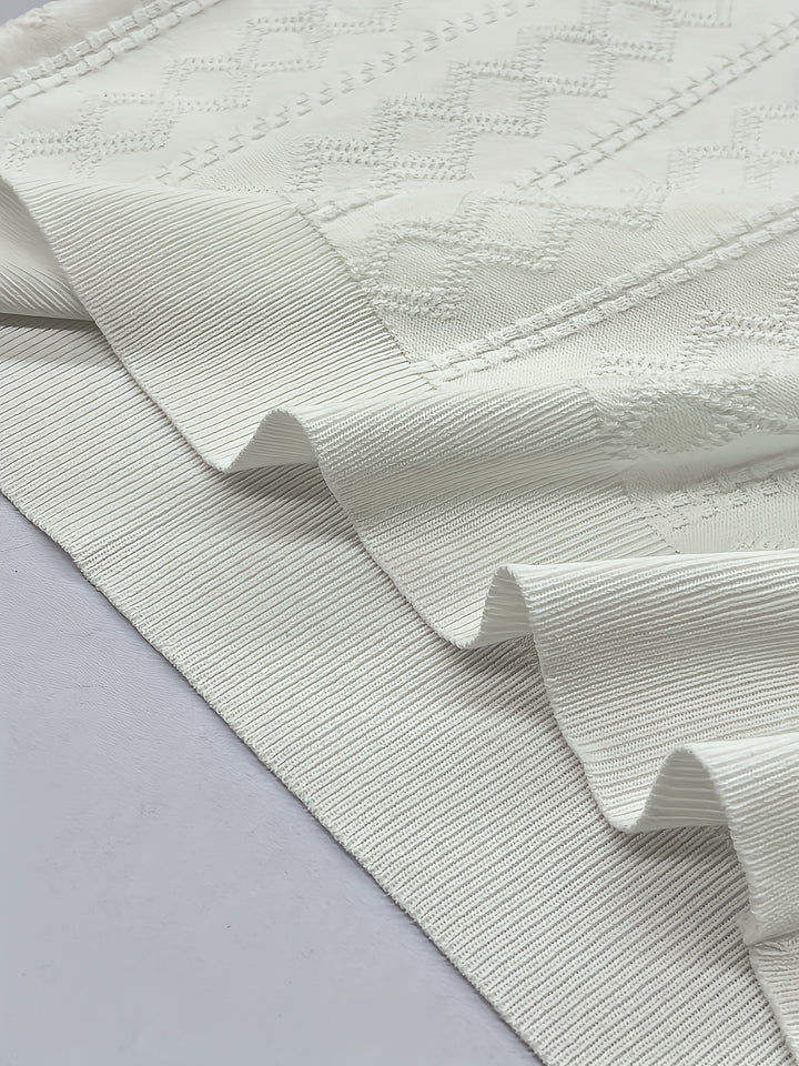 Curtis | Textured Contrast-Collar Polo Shirt