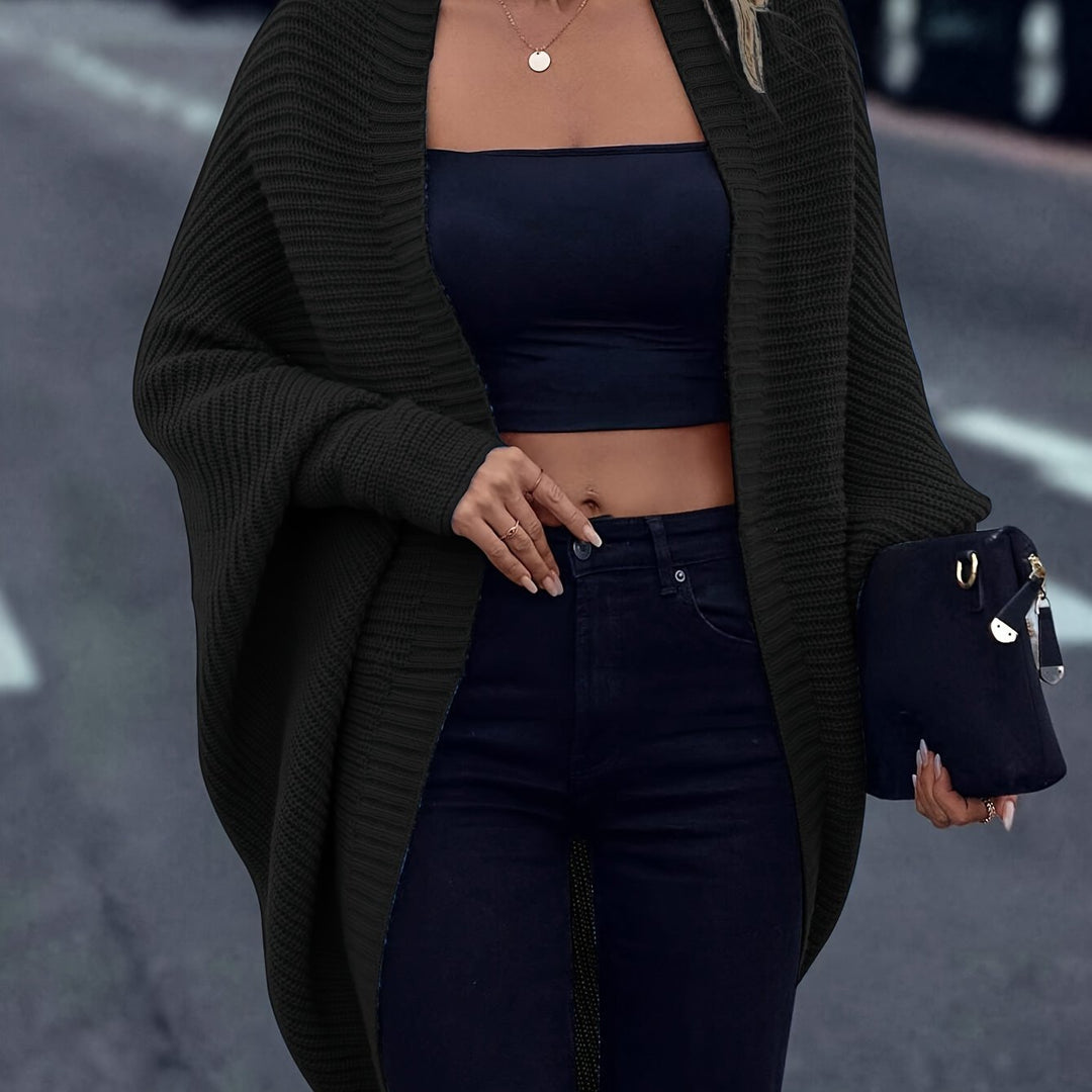 Brynn | Draped Christmas Cardigan