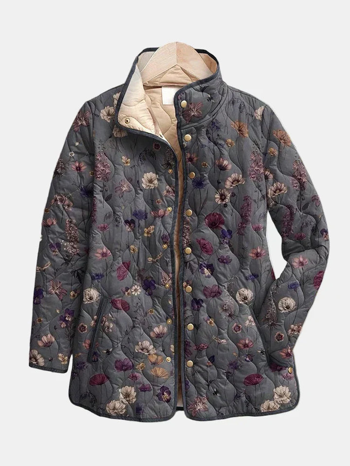 Ada | Botanical Quilted Jacket