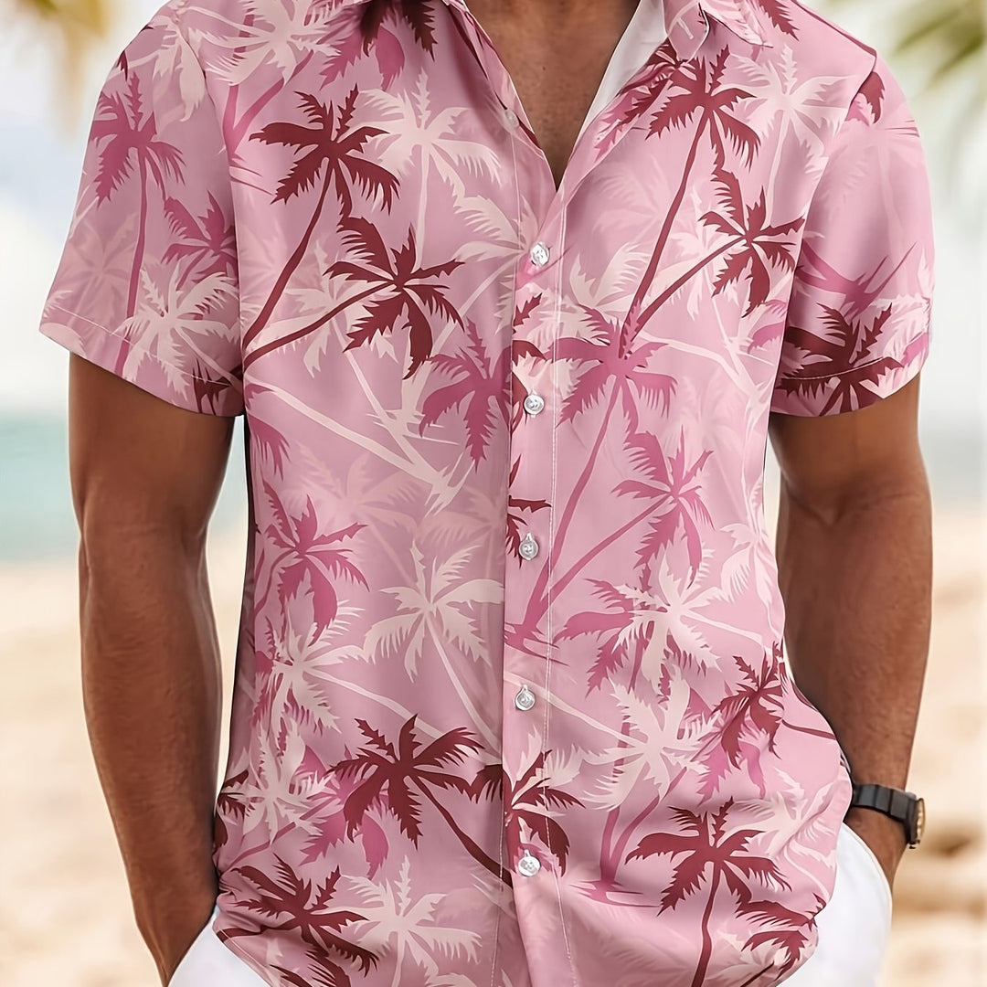 Reeves | Men's Beach Print Shirt
