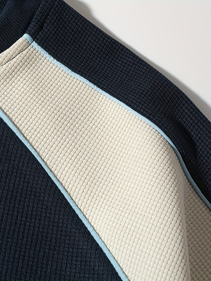 Elliott | Colour-Block Crew Sweatshirt