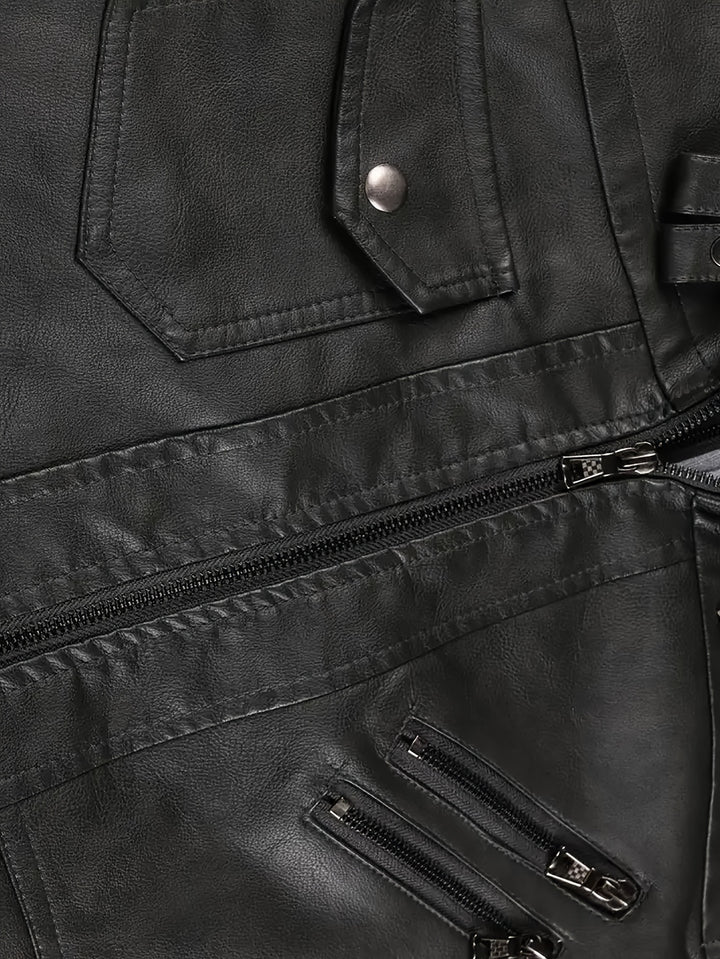 Beckett | Hooded Moto Jacket