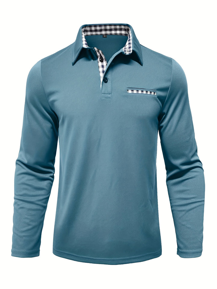 Colton | Refined Long-Sleeve Polo Shirt