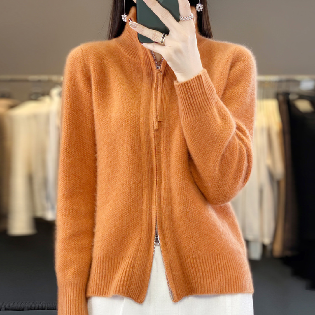 Ivy | Cozy Zip-Up Cardigan
