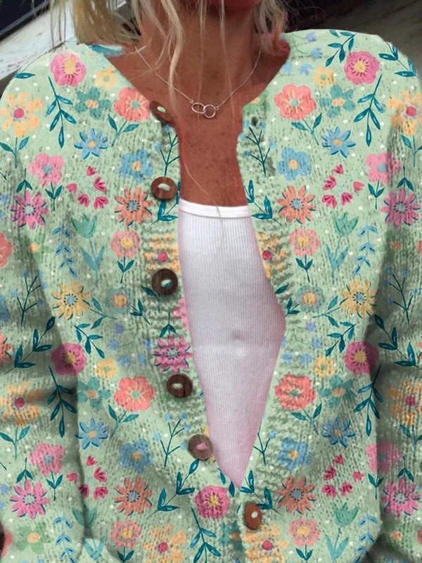 Marigold | Blooming Vintage Cardigan