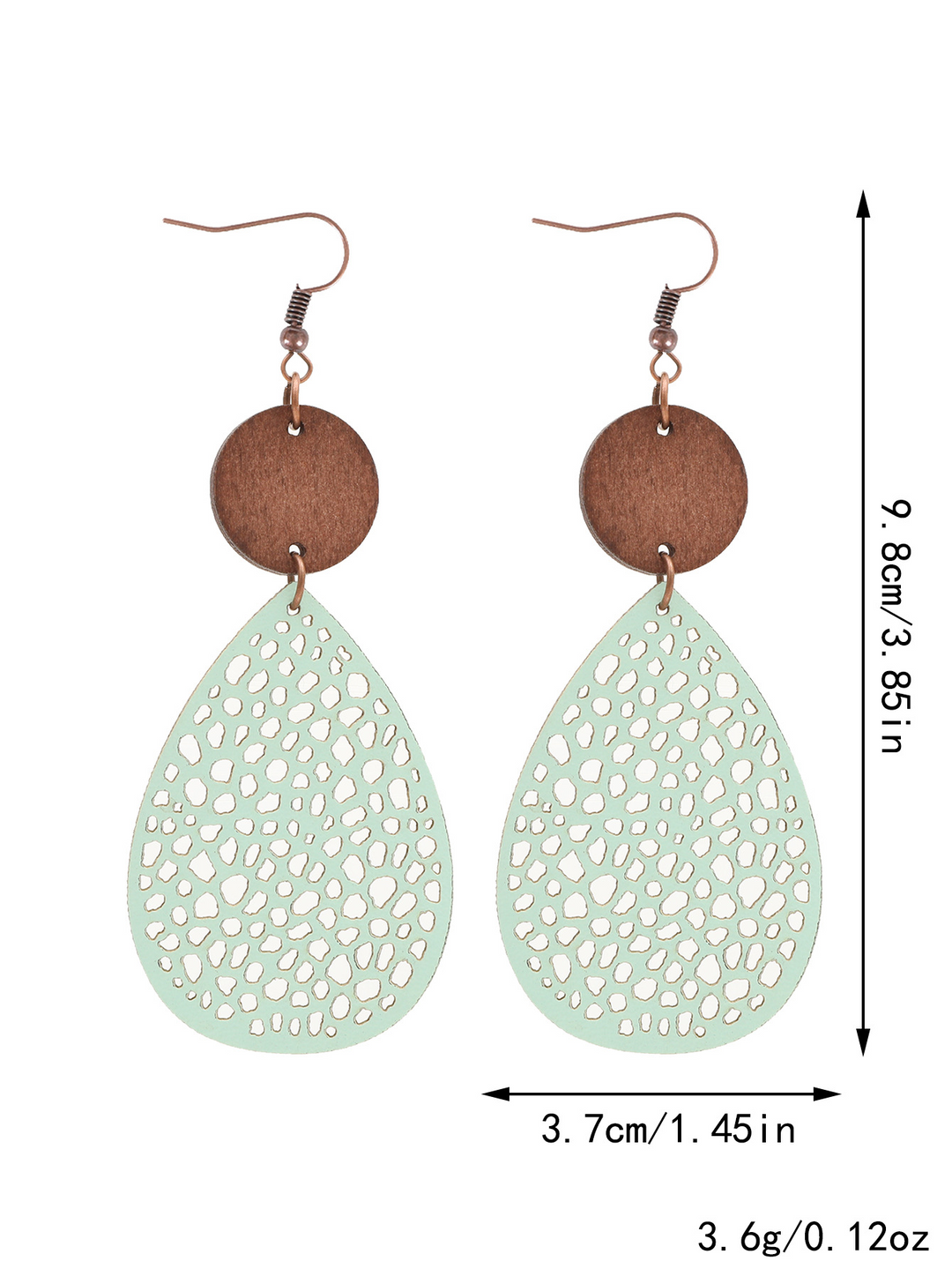 Rosalyn | Vintage Teardrop Drop Earrings