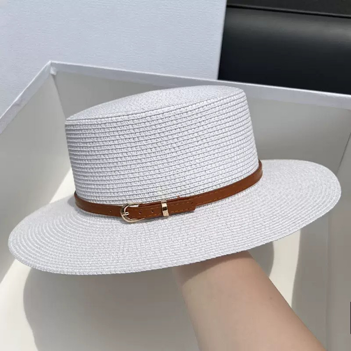 Paloma | Belted Wide-Brim Sun Hat