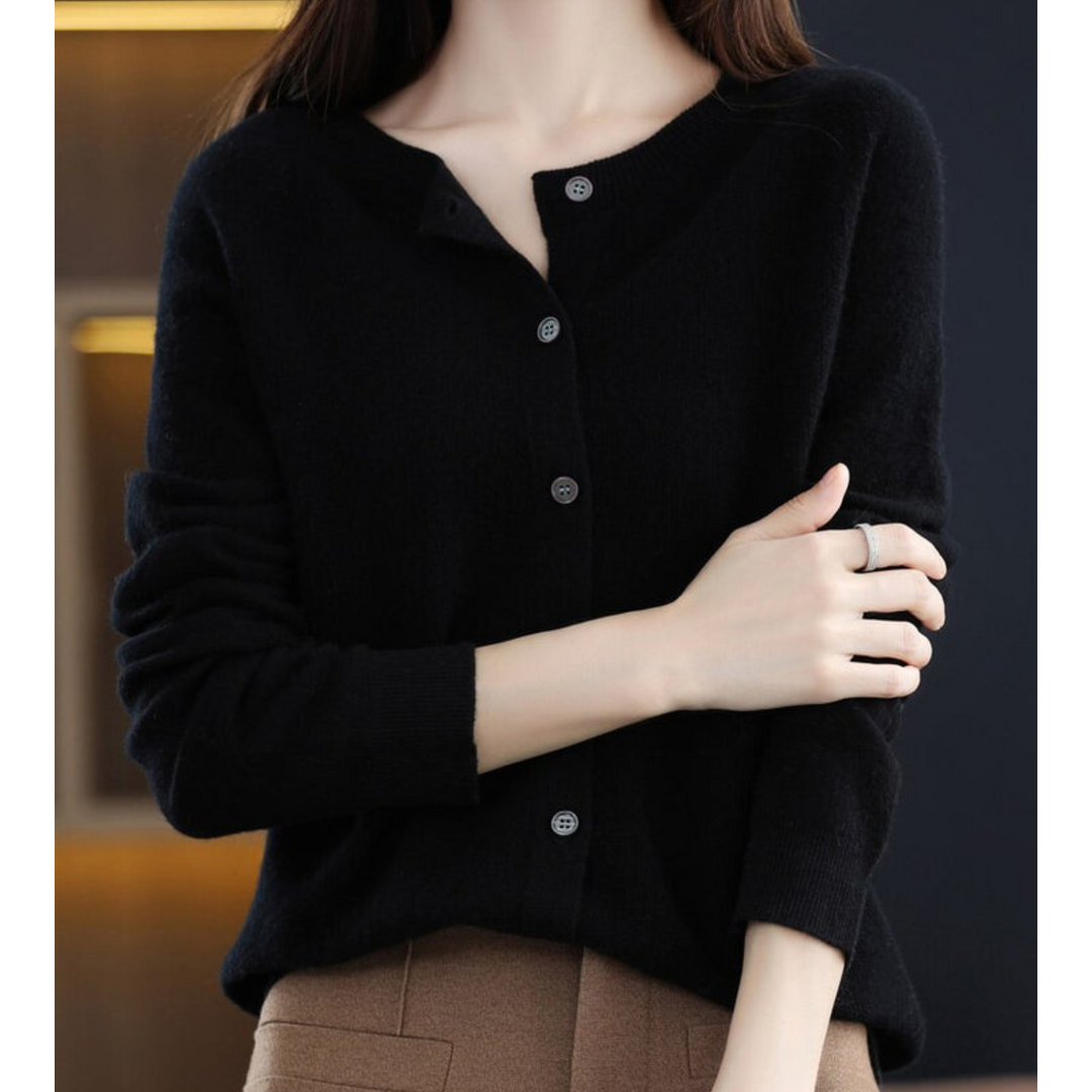 Theresa | Soft Button-Front Cardigan