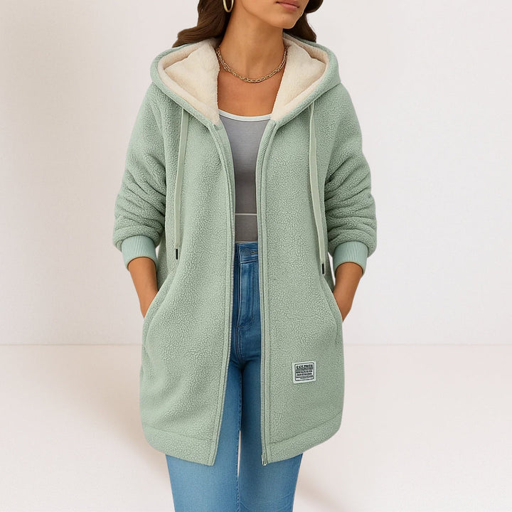 Daphne | Cozy Hooded Zip-Up Jacket