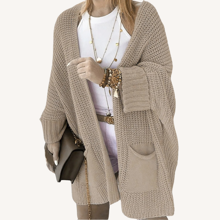 Sandra | Chunky Open-Front Cardigan