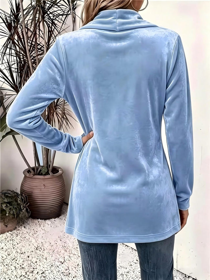 Gloria | Soft Button-Tab Cardigan