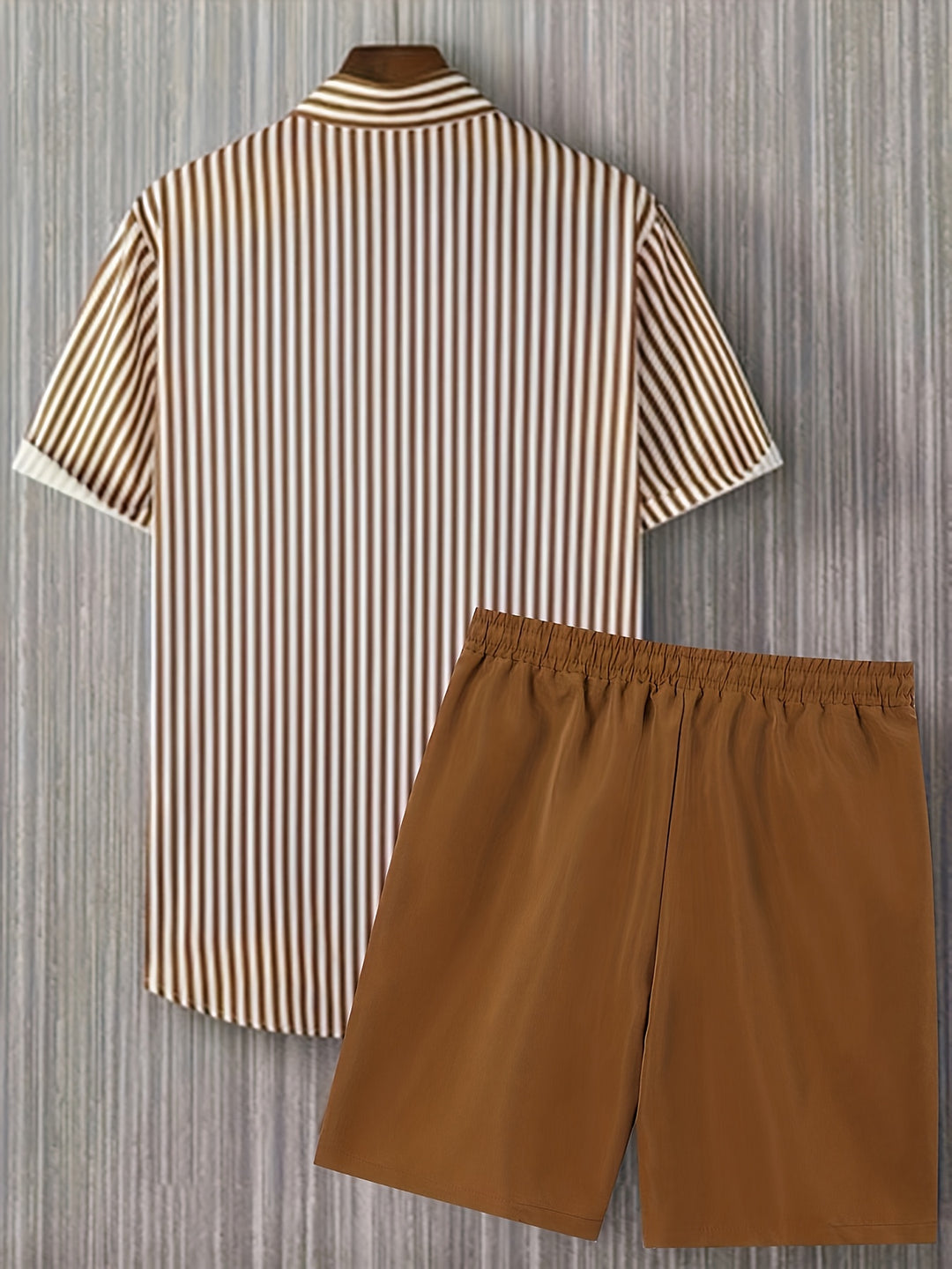 Cabot | Men's Print Short Sleeve Shirt & Shorts Set