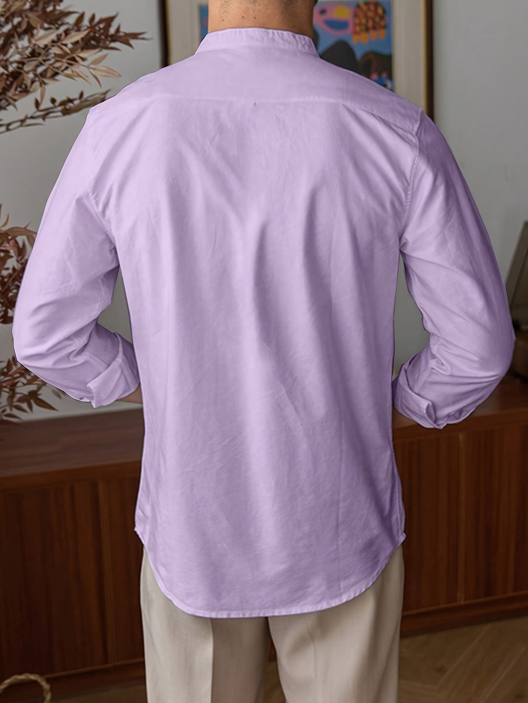 Everett | Men's Casual Lapel Button-Up Shirt