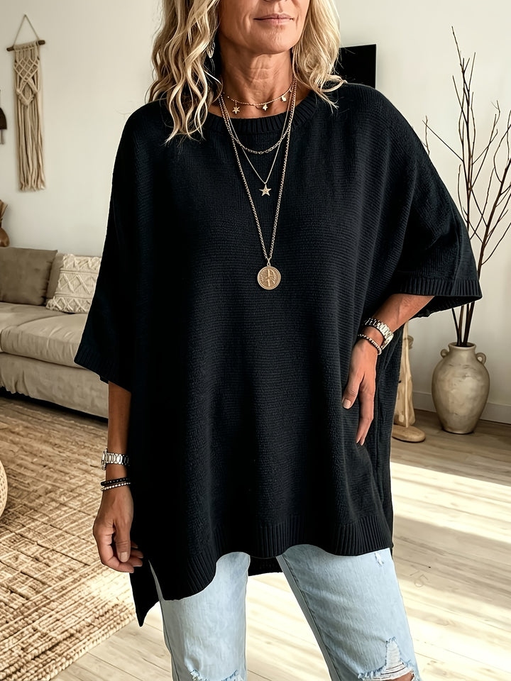 Oriana | Relaxed Batwing Pullover