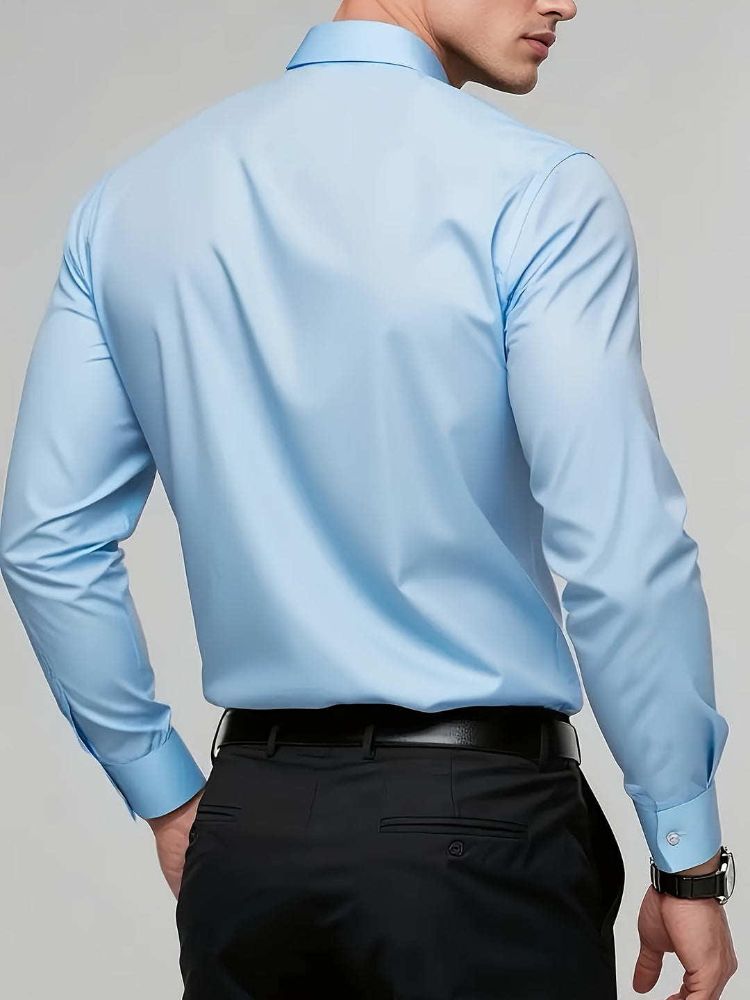Bennett | Men's Tailored Long Sleeve Button-Up Shirt