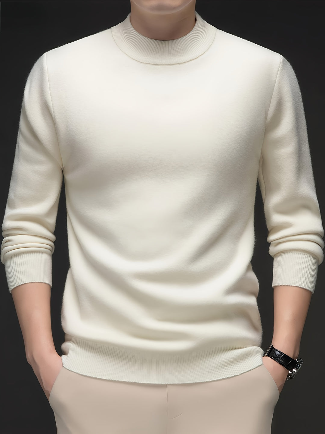 Leopold | Refined High-Neck Sweater