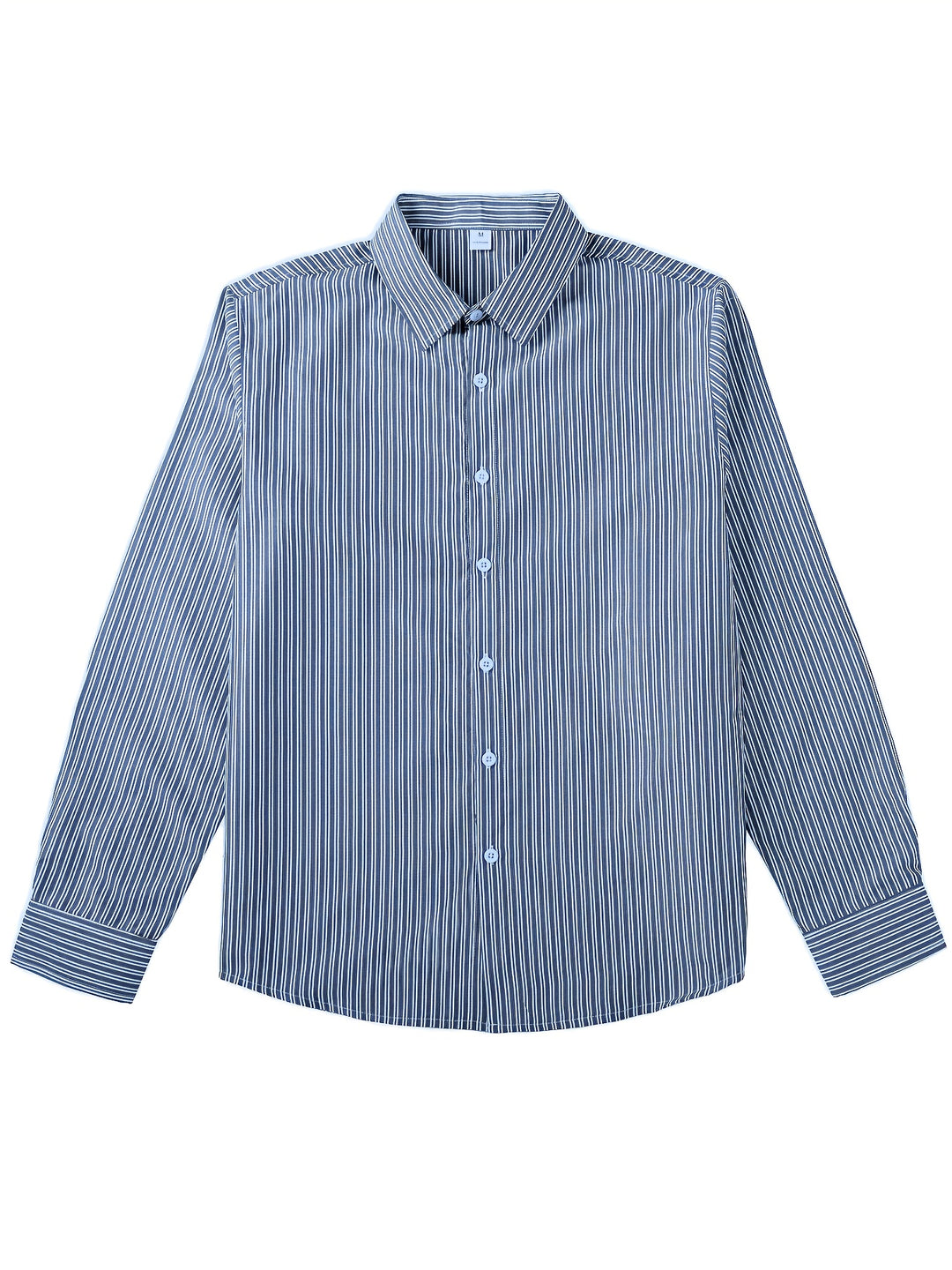Fenwick | Men's Slim Fit Tonal Stripe Long Sleeve Dress Shirt