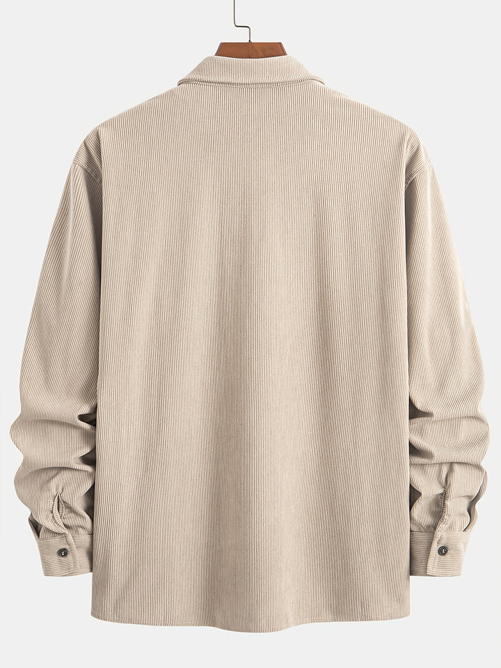 Bryce | Ribbed Textured Overshirt