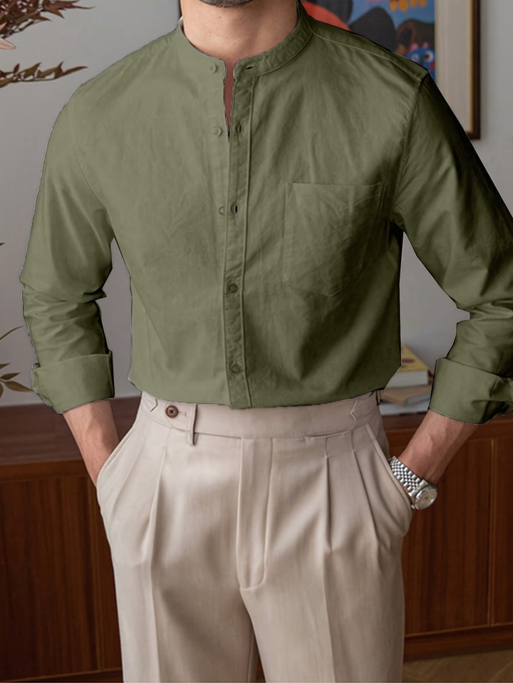 Everett | Men's Casual Lapel Button-Up Shirt