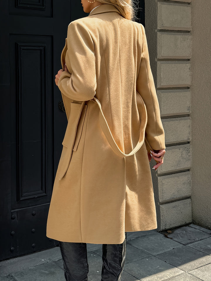 Lydia | Belted Longline Coat