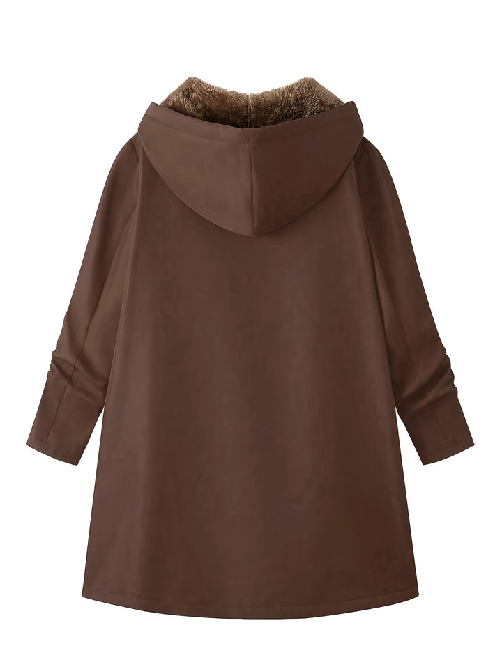 Marlowe | Cozy Fleece-Lined Hooded Coat