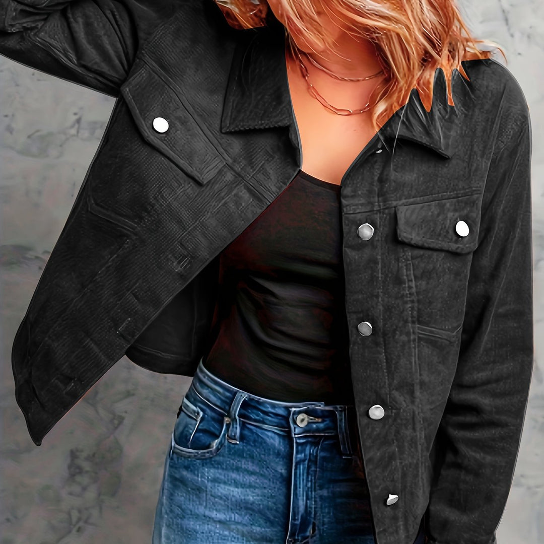 Rachel | Relaxed Button-Front Jacket