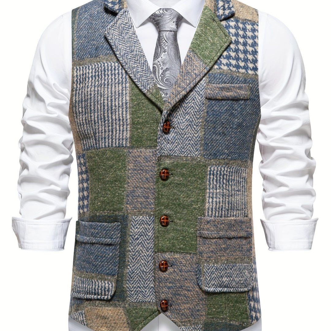 Alden | Heritage Patchwork Waistcoat