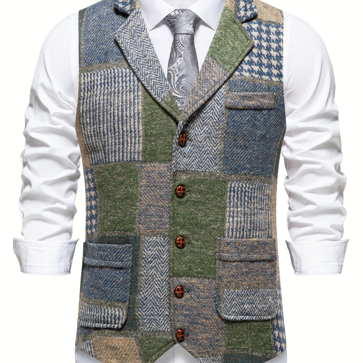 Alden | Heritage Patchwork Waistcoat
