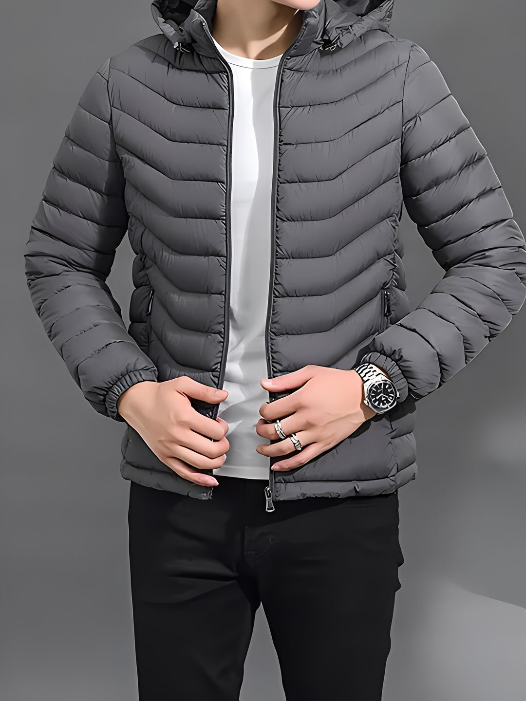 Spencer | Insulated Hooded Winter Jacket